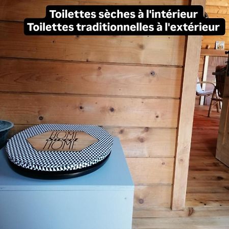 Chalet En Pleine Nature Au Bord D'Un Etang Lanvallay Екстериор снимка